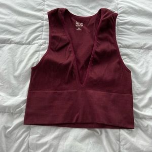 BDG Deep V Lounge Top